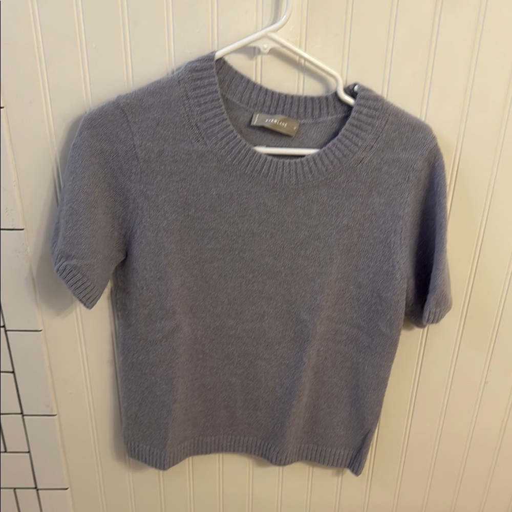 Everlane Heather Gray Knit Sweater